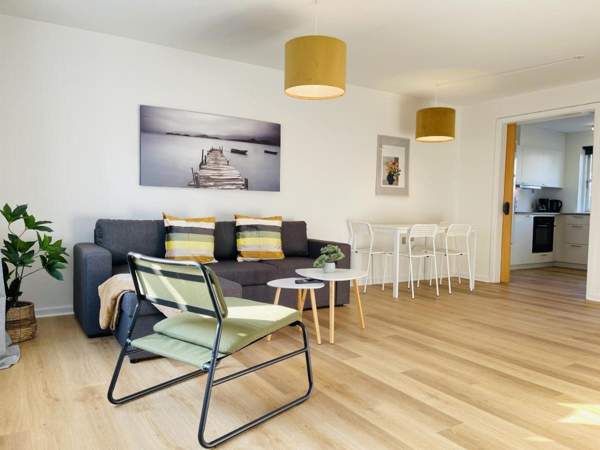 Aday - Central Terrace Apartment In Hjørring Kültér fotó